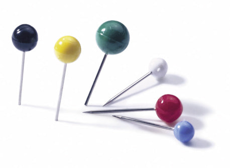 EISBäR® Round Headed Pins 6 / 16 mm